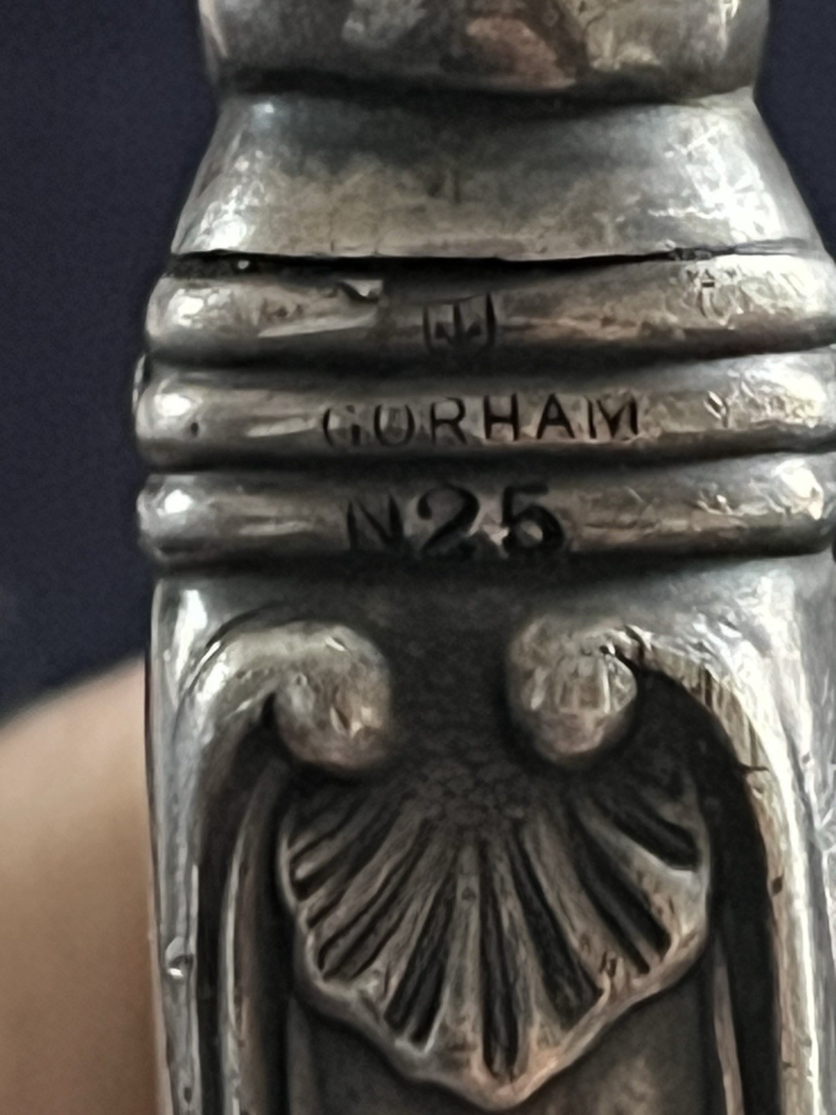 Gorham N25 Silver-Plated 7” Nutcracker – Discontinued Pattern – Anchor Symbol