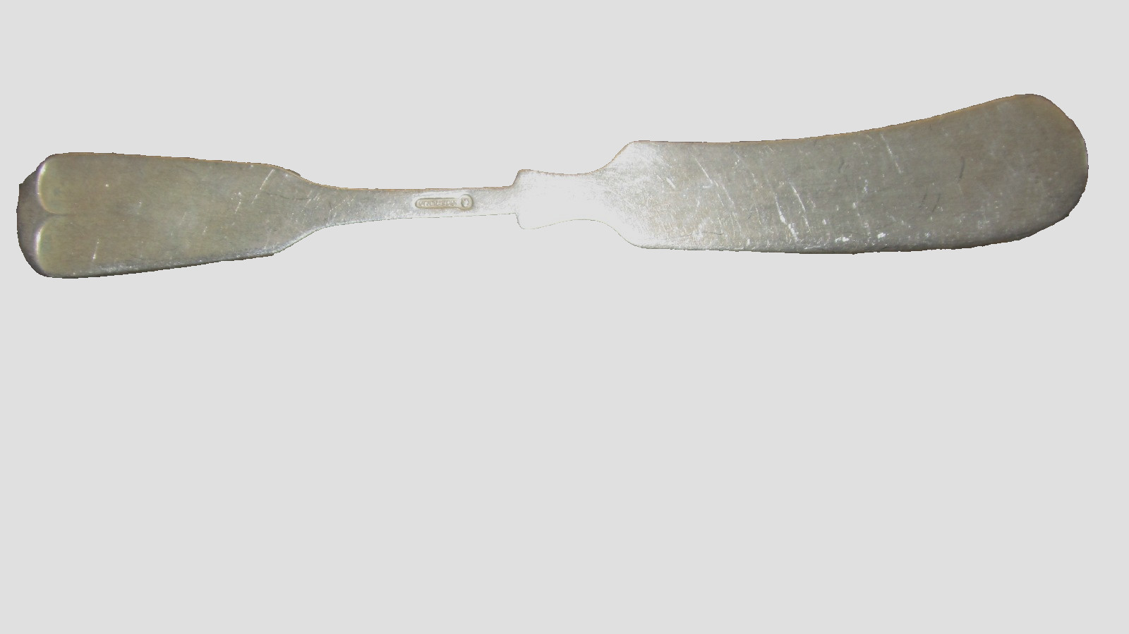*Gorham Sterling Silver Old English Tipt Flat Butter Knife Extra Heavy 36G “B”