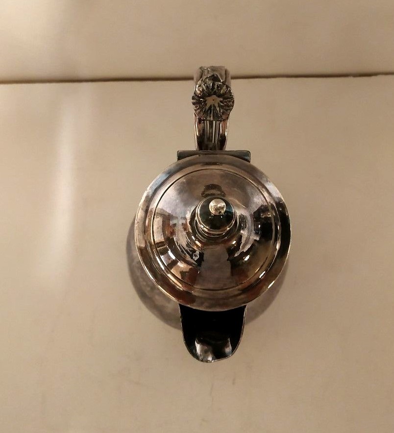 Antique Silver Plate Tea Pot JAMES DIXON&SONS SHEFFIELD, 10oz, 1835-1920, marked