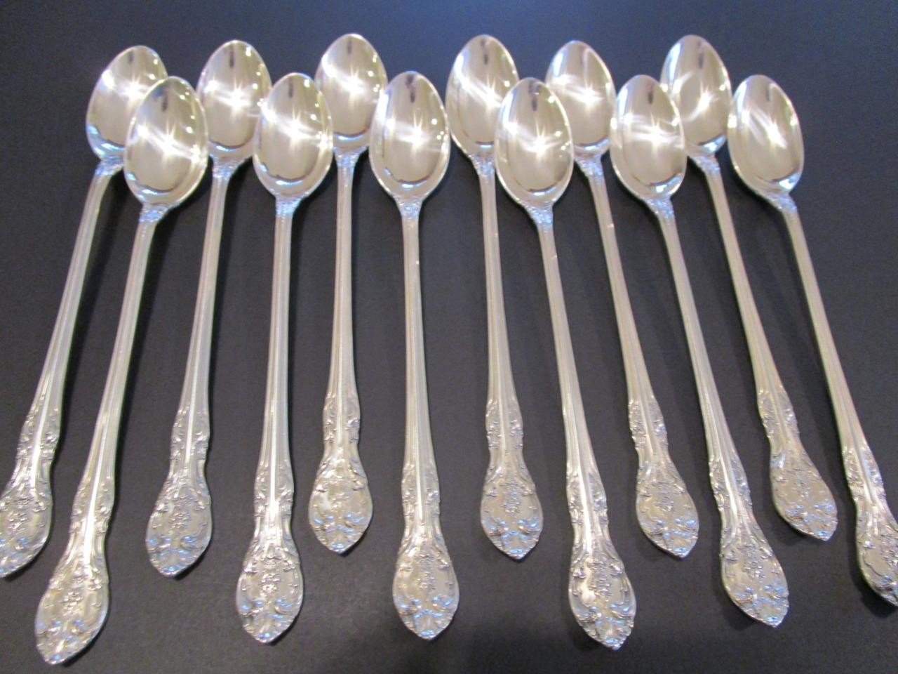 1*(ONE) GORHAM KING EDWARD STERLING FLATWARE ICED TEASPOON-7 1/2″MINT*FREESHIP