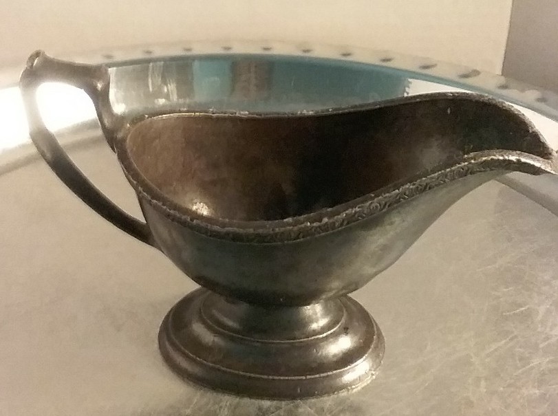 Reed & Barton Vintage 4 oz Silver Soldered Creamer #2003 A3 The Barclay Hotel