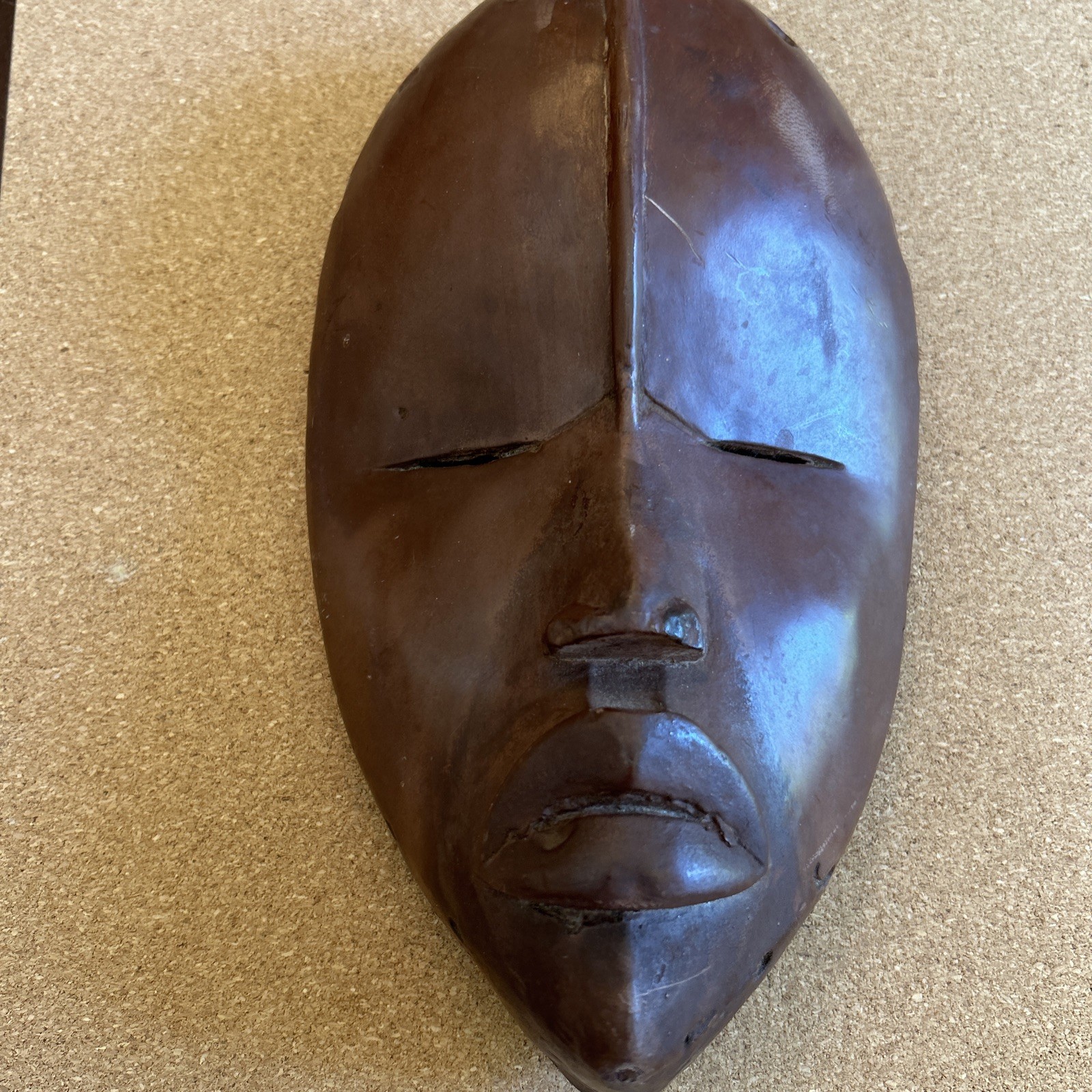Vintage Authentic Reproduction ALVA STUDIOS New York Congo MASK African Tribal