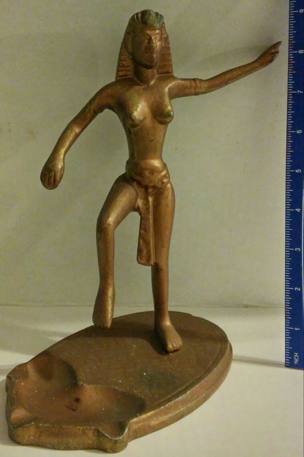 ART DECO NUDE EGYPTIAN REVIVAL ASHTRY – LOOK !