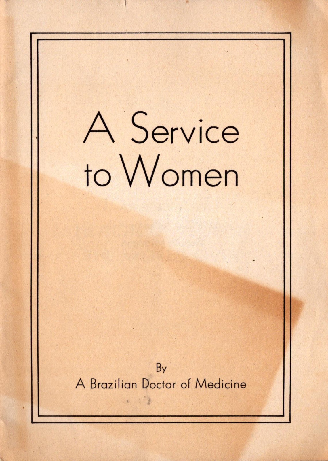 Antique GESTREN Dr J Gesteira Women’s Medicine Advertising Booklet c1915