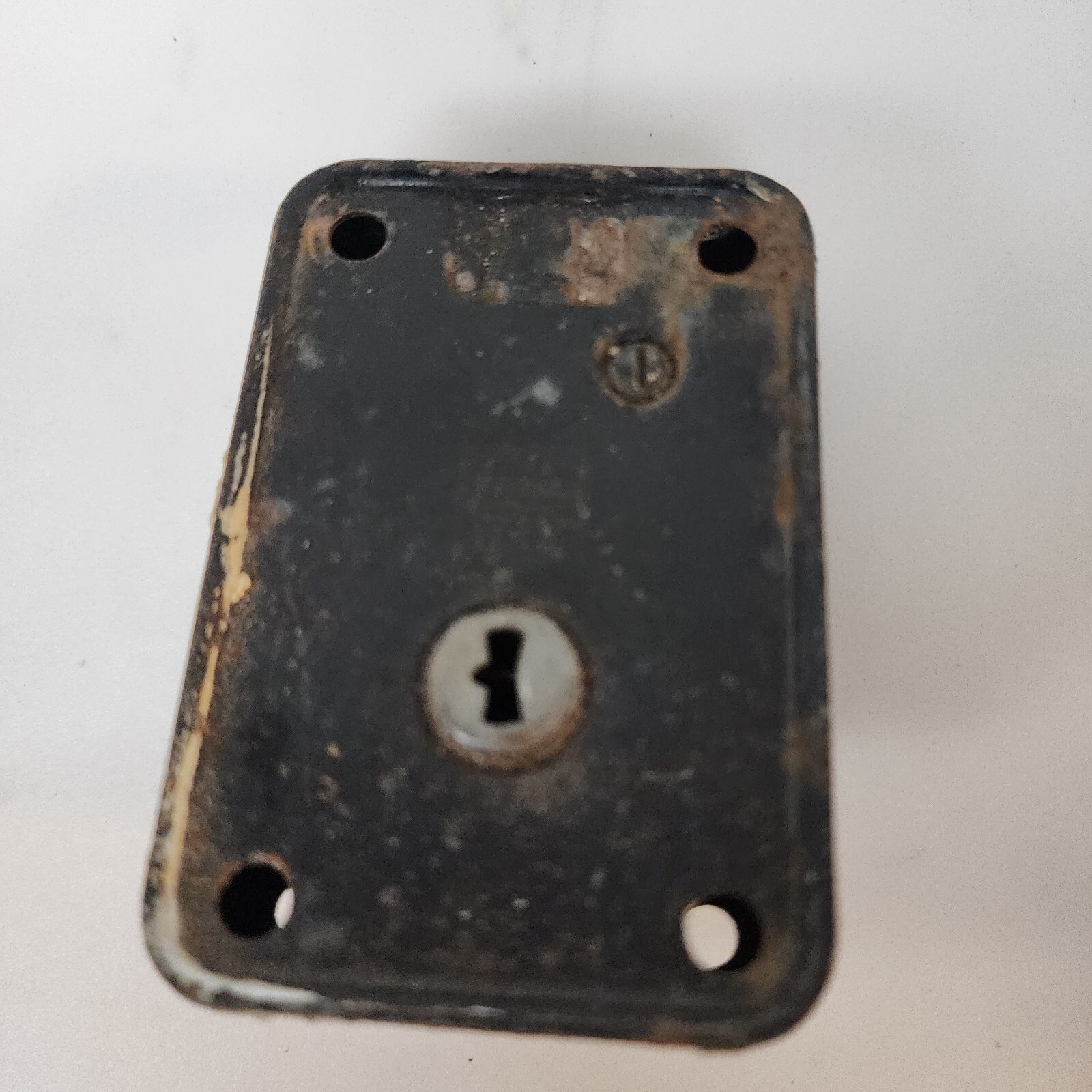 Vintage Surface Mount Twist Knob Door Lock Latch Deadbolt