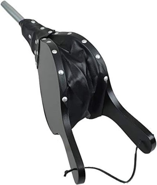 Wood Fireplace Bellows Air Blower 16.9″ x 7.5″ Black
