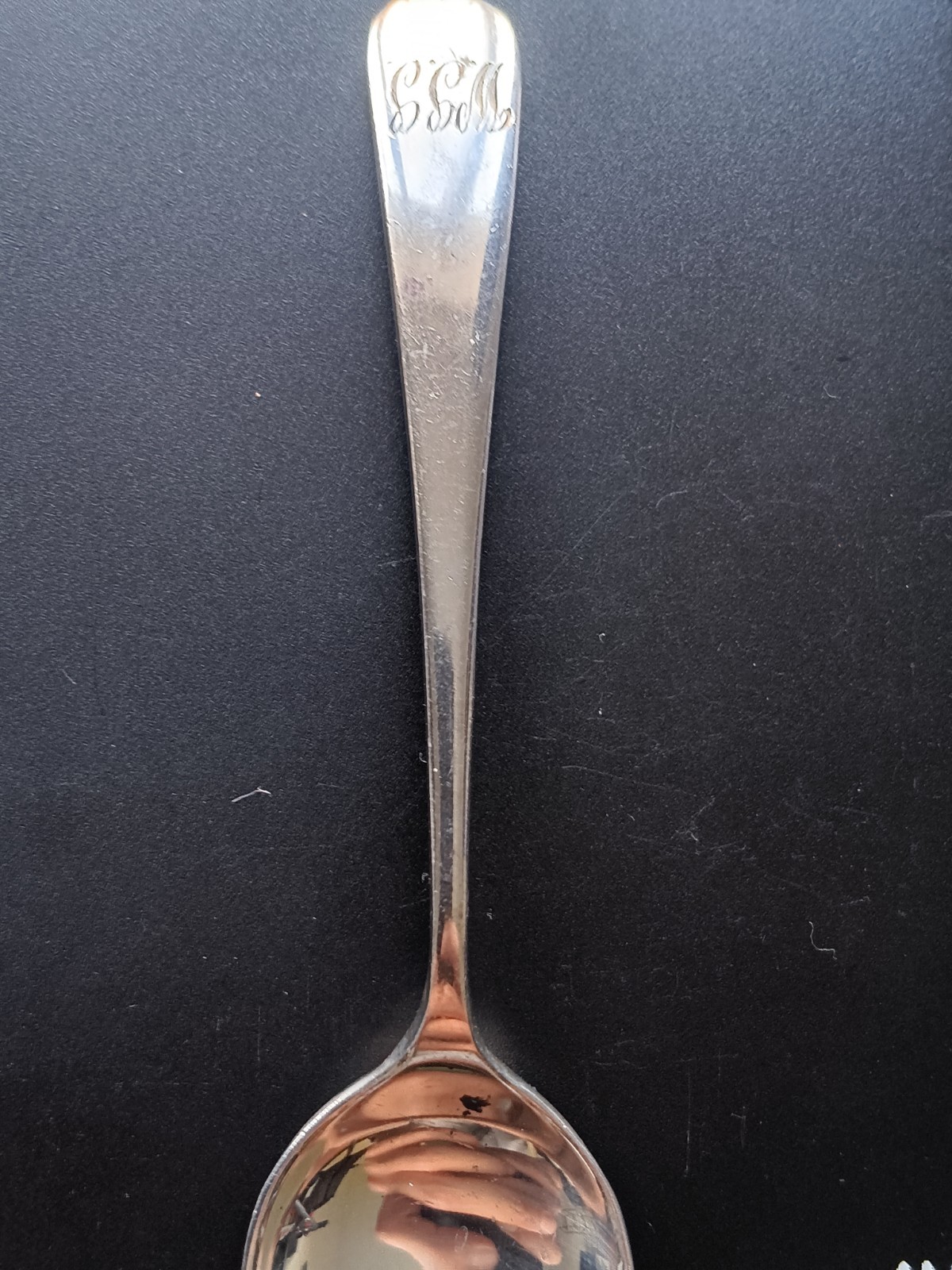 Vintage British 1958 Solid Silver Sugar Spoon, 14.09g, William Suckling Ltd.