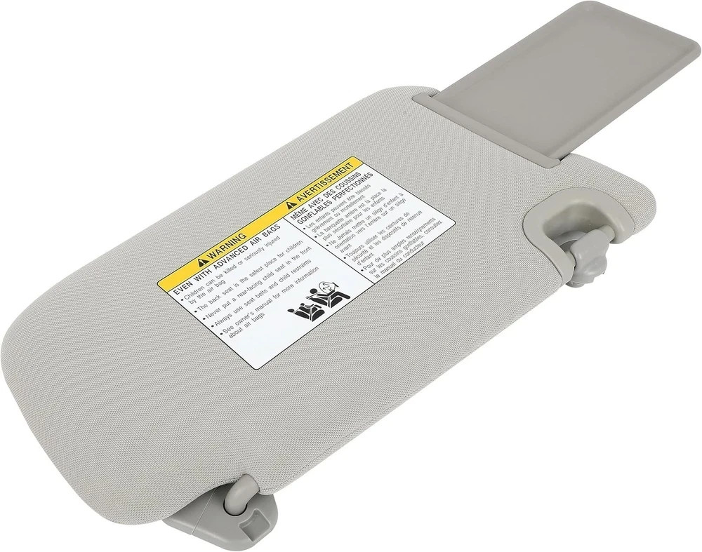 ASAPE Left Driver Side Sun Visor Fit for 2013-2019 for Nissan Sentra, Gray Witho
