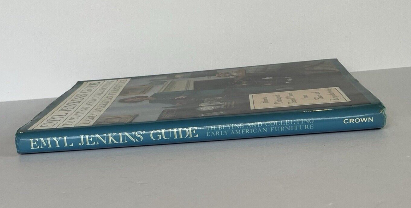 Emyl Jenkins’ Guide to Early American Furniture 1st Ed. 1st Print HC/DJ Antique