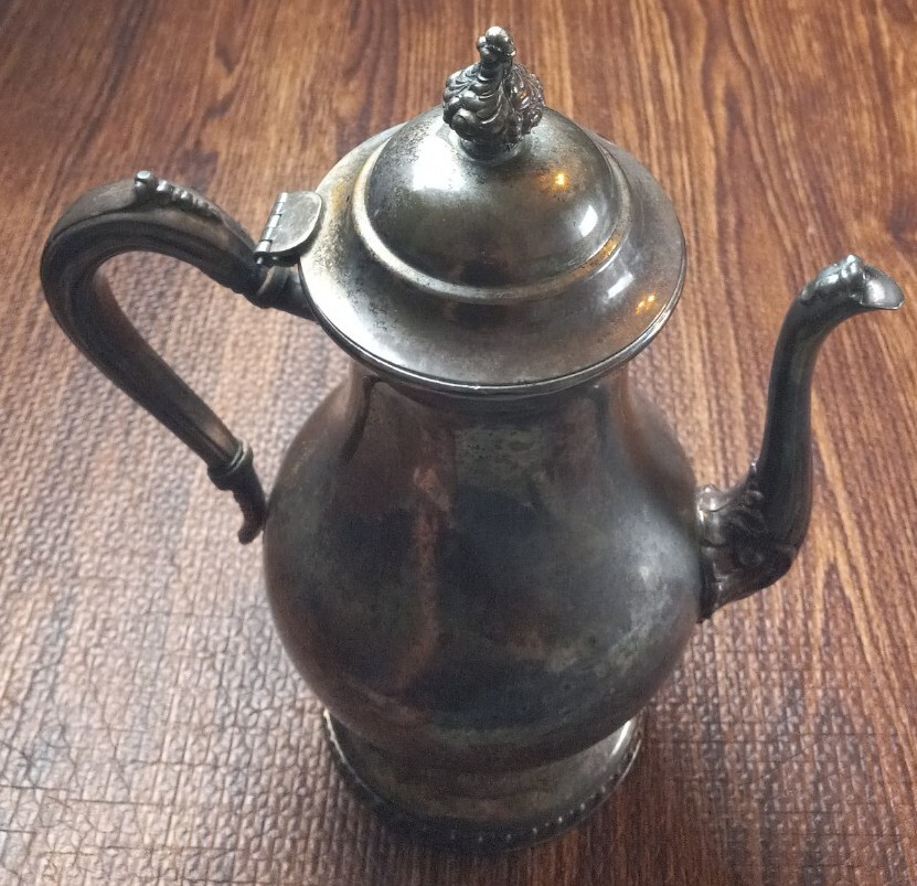 Sheets RS co. 1875 1300 Coffee Tea Pot Silverplate