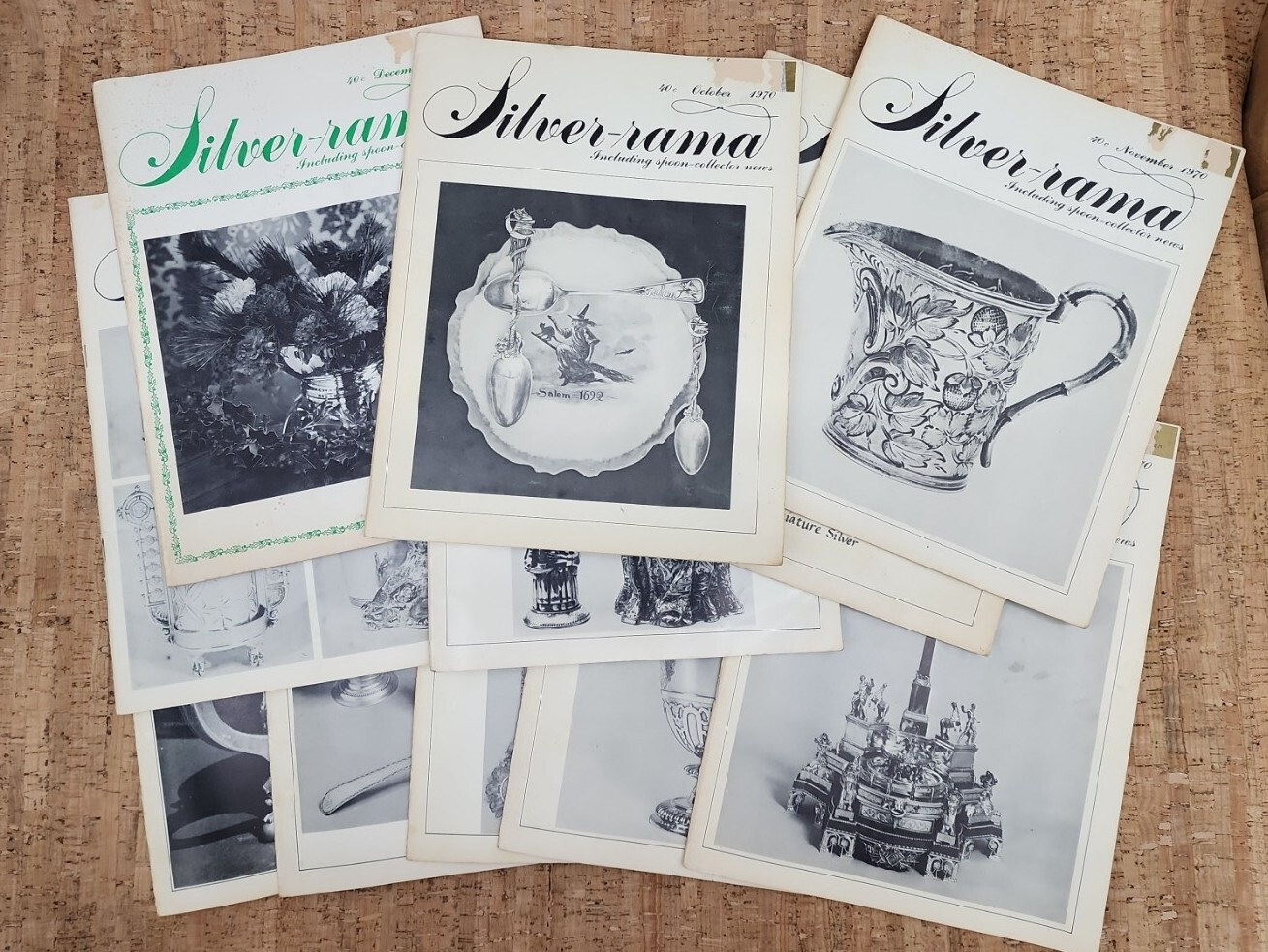 1970 Silver-Rama Magazine – 11 Issues January thru December–Missing March