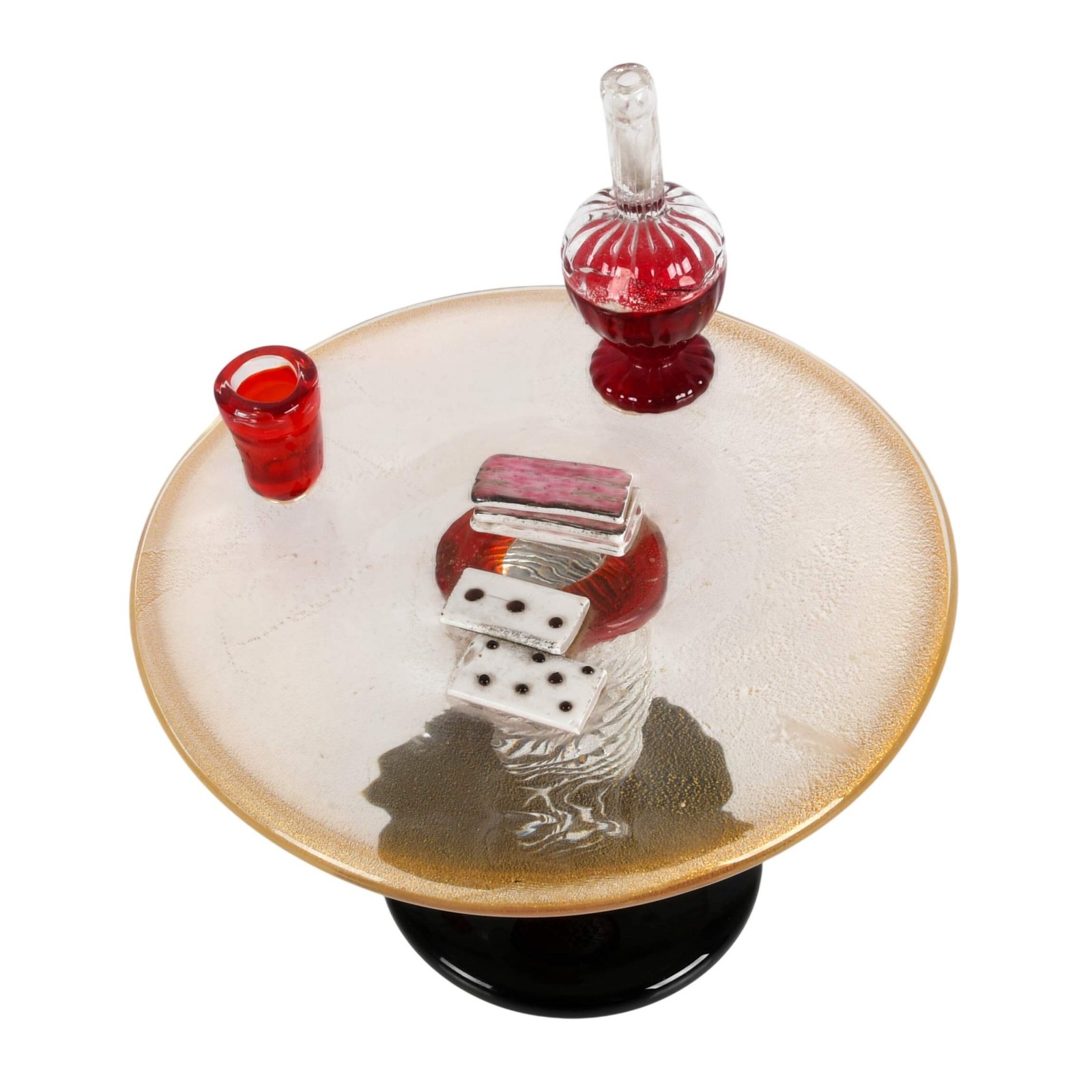 Handmade Murano Glass Games Table