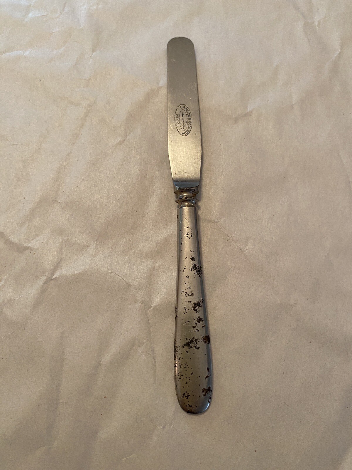 Antique/Vintage Lamson & Goodnow Table Dinner Knife 6-1/2” long.