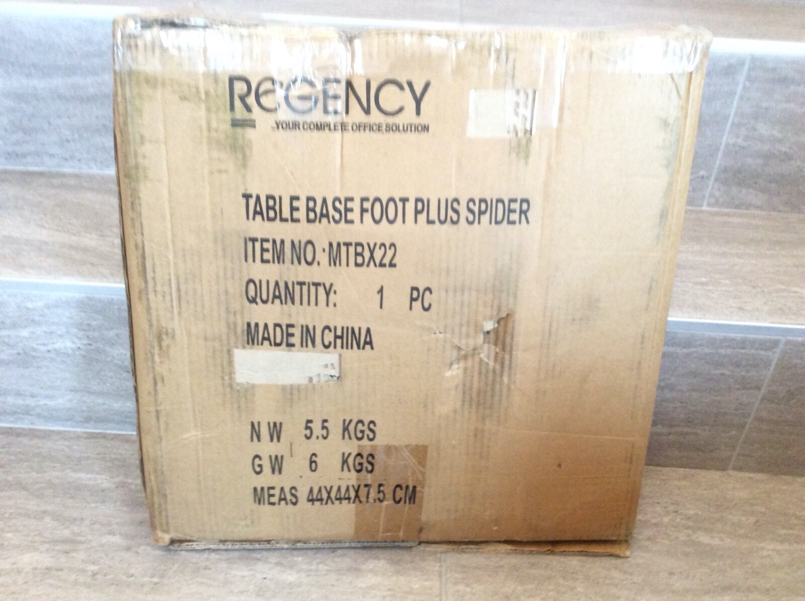Regency MTBX22 Table Base Foot Plus Spider For 30″ Table Top