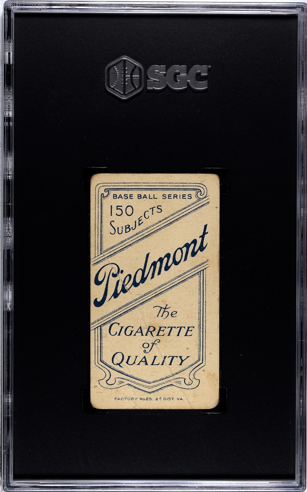 T206 DOC WHITE (A DDS!) WAS A PITCHER WITH THE CHICAGO WHITE SOX 1909 PIEDMONT