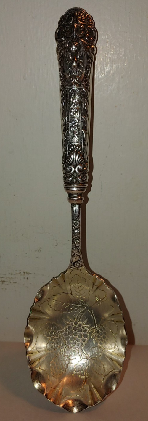 WM. Rogers Berry Spoon Ionic