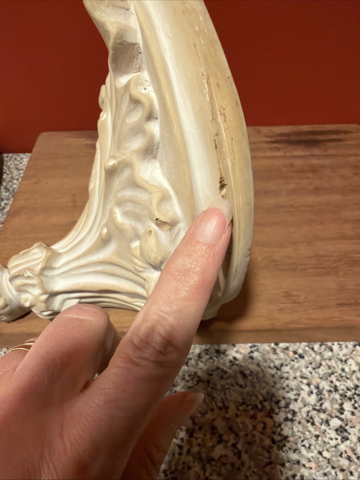 Vintage Chalk Ware? Corbel Design Accents In GA Interior Design Supports SH7