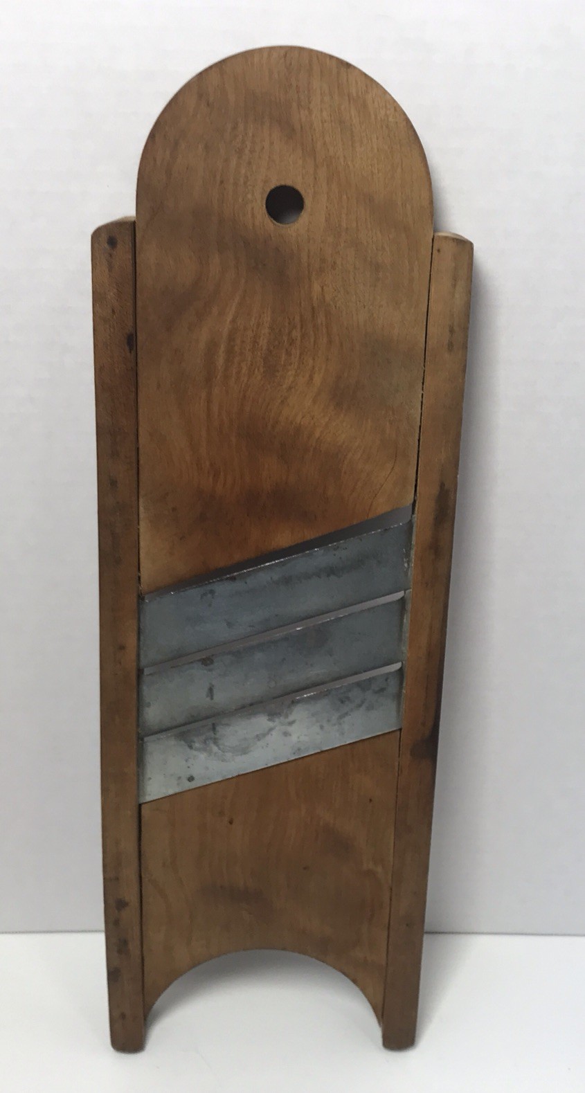 Antique Primitive Wood Kraut Cutter Cabbage Slicer Mandoline 1900s