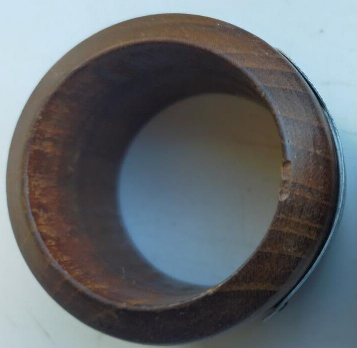 HMS Cornwall 1815 Ship Breakers Yard Sailor Trench Art Napkin Ring B