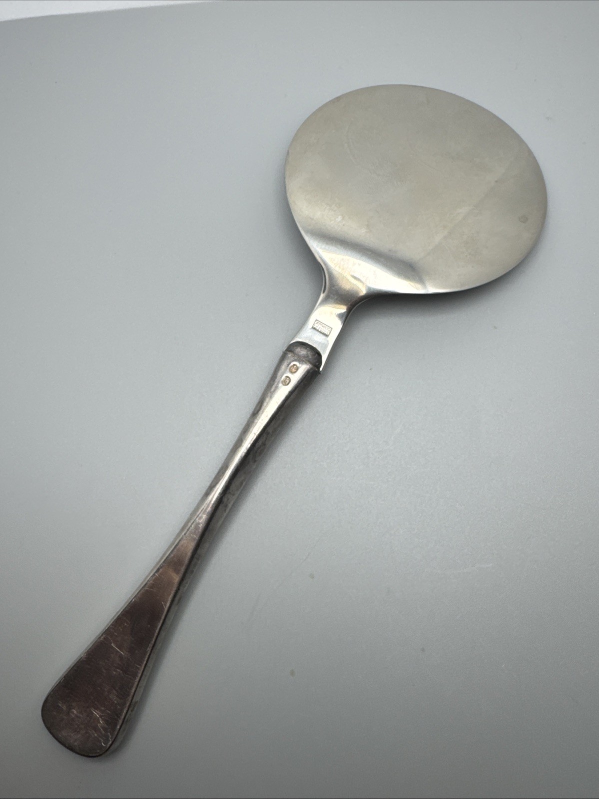 Vintage Rare 830 Silver / Steel Old Danish serving spade/ W&SS