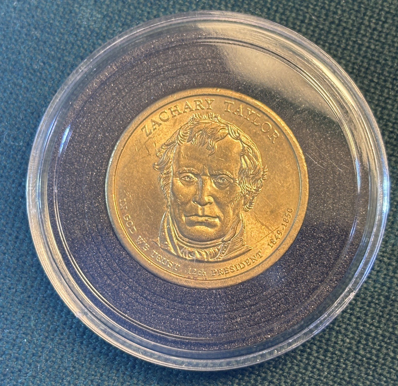 RARE $1 TAYLOR 12TH President (1849-1850) 2008 or 2009? (P) US One Dollar Coin