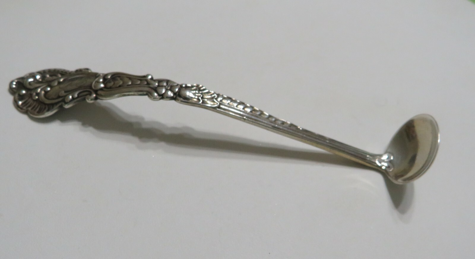 Beautiful Sterling Silver Gorham 1880’s Sauce Mustard Serving Ladle Spoon 4.75″