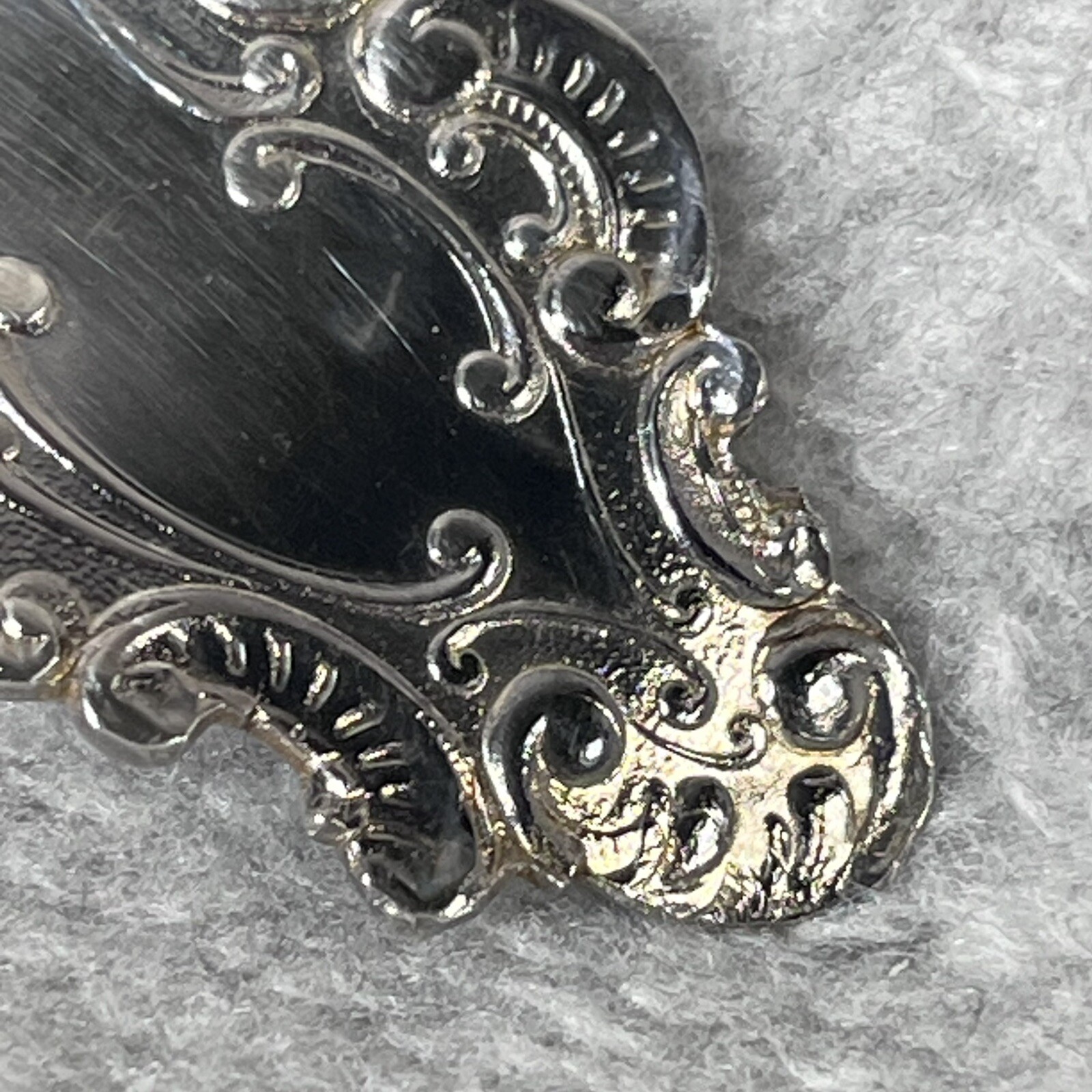 Gorham Serving Fork Silverplate Ornate Design 10.5″ Long Vintage