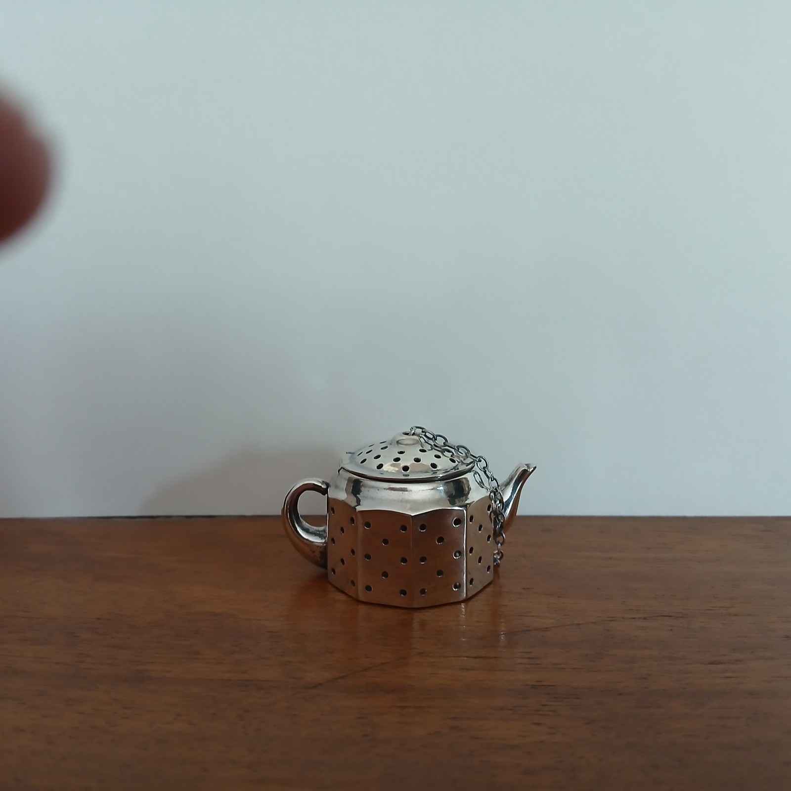Sterling Silver Teapot Kettle Tea Diffuser Strainer Amcraft Attleboro MA