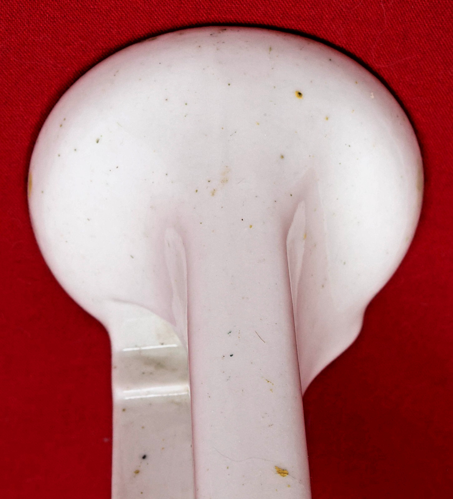 c.1910 Antique Vitreous Porcelain Shelf Brackets White Enamel Wall Mount Ceramic