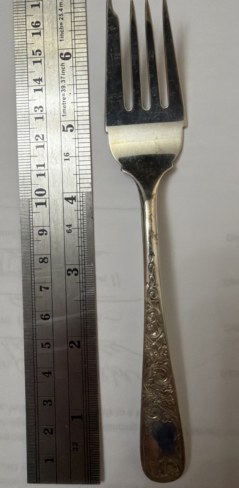 Old Maryland Engraved by S. Kirk & Son sterling silver Salad Fork 6.5″