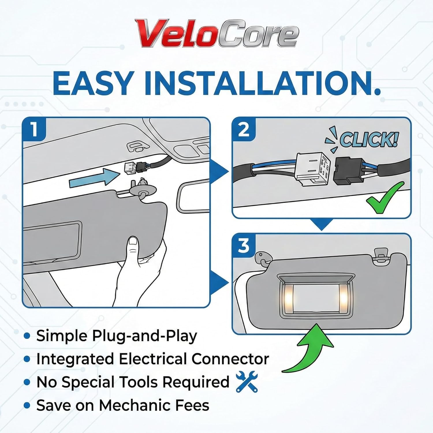 Sun Visor Left Driver Side Compatible with Honda CR-V 2017-2022 Grey Replaces 83