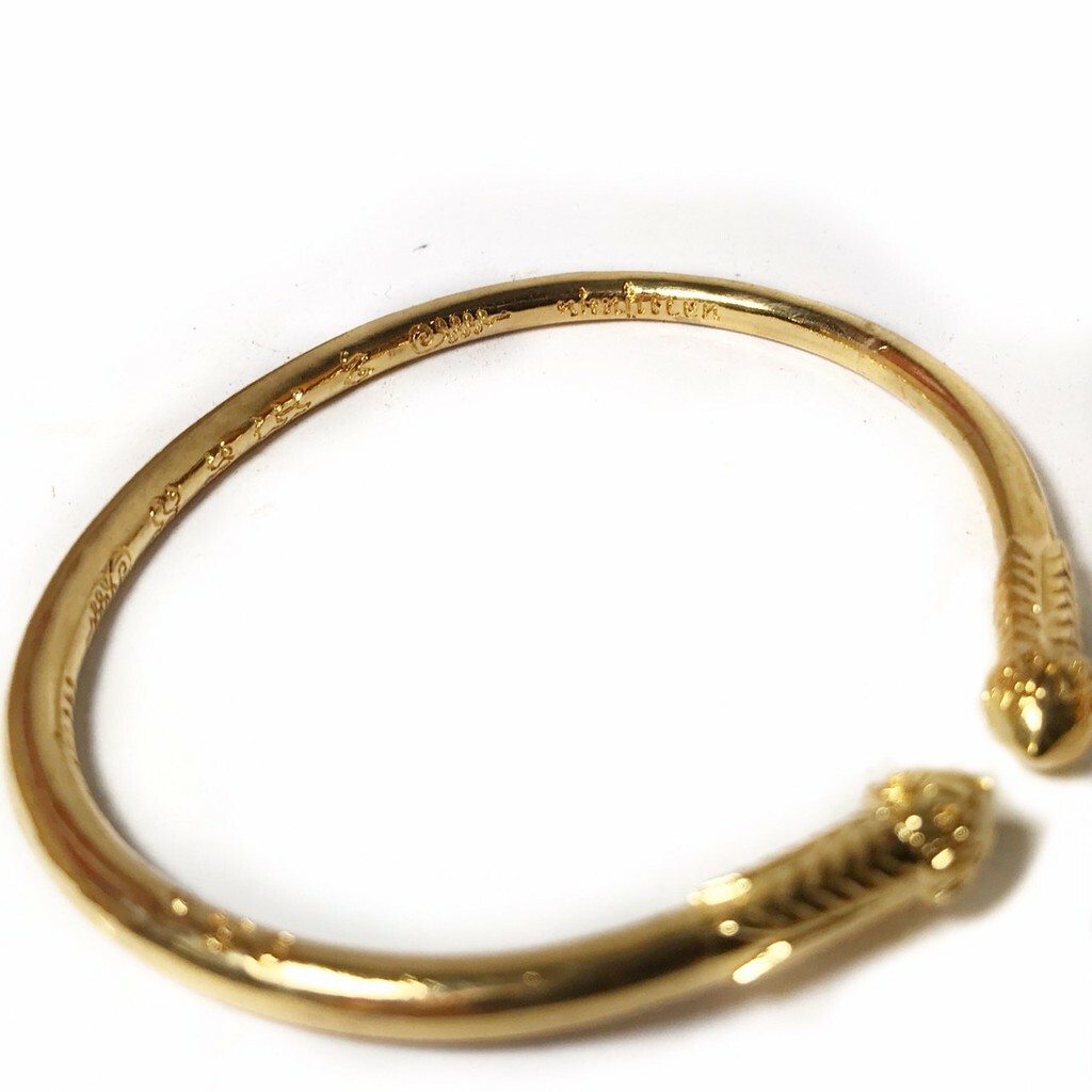 Bangle Mantra Bracelet LP Mhun Wat Banjan Temple Talisman Thai Buddha Amulet
