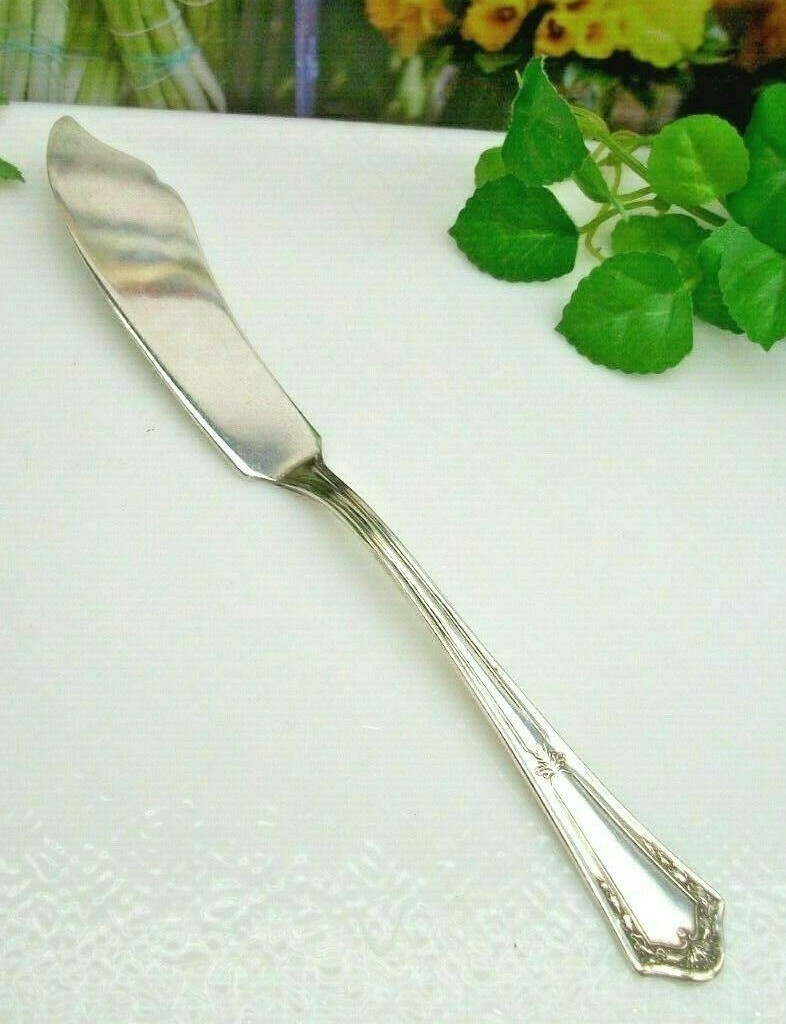 Oneida Senate Silver OHS444 Silverplate Master Butter Spreader Knife