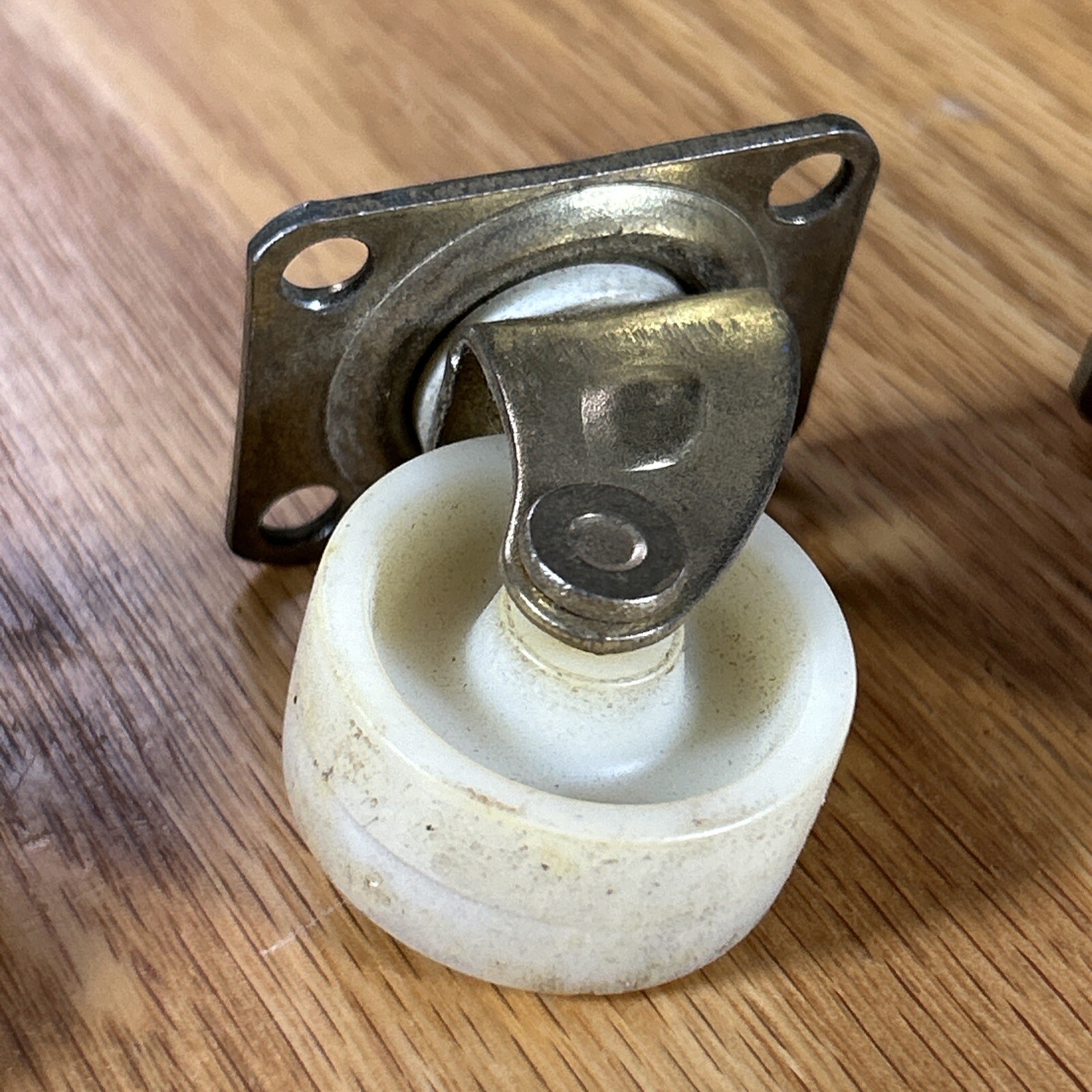 Vintage Swivel Caster Wheels Lot Furniture Plastic Wheels Damage
