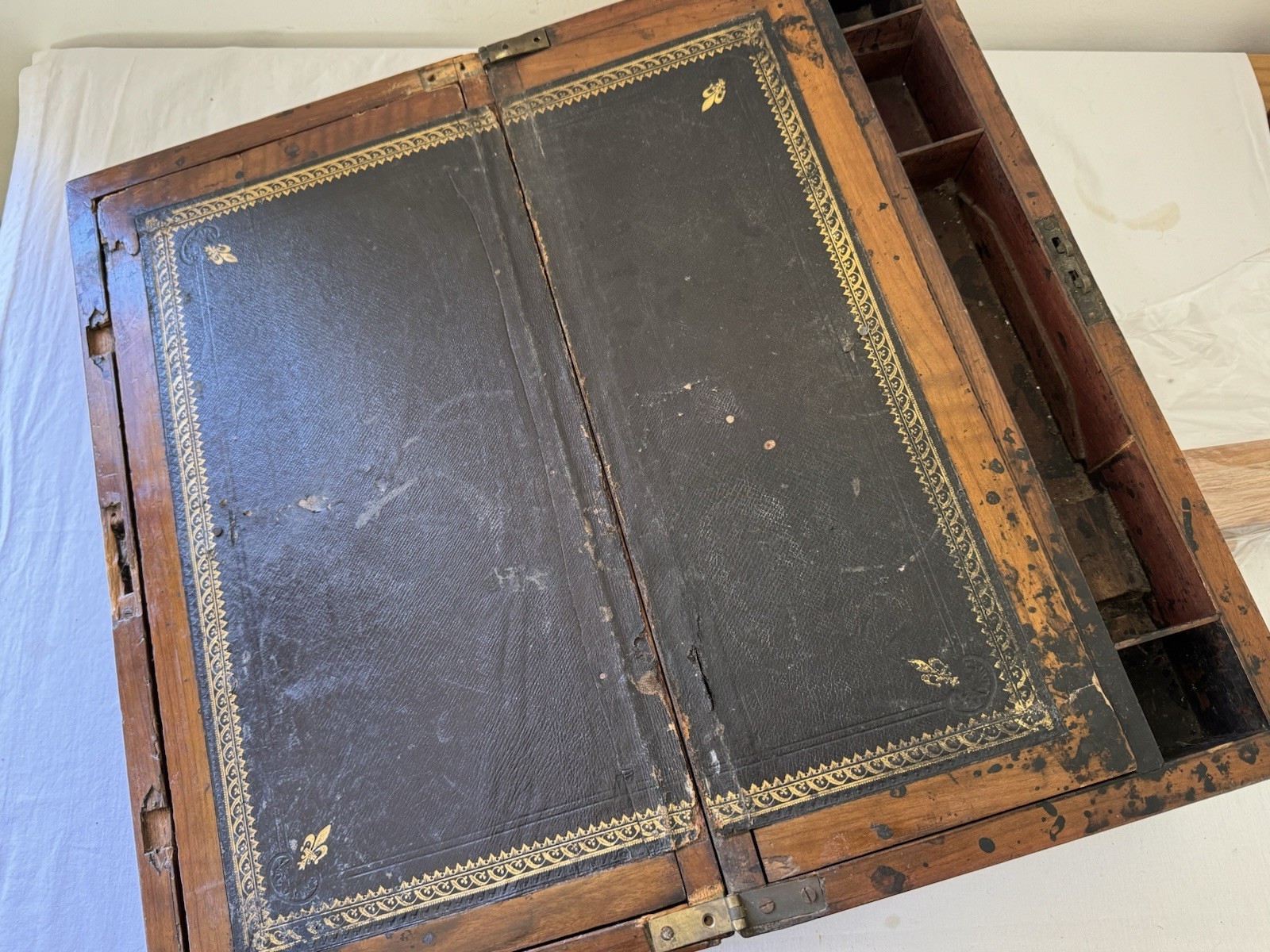Victorian Writing Slope c.1820–1850 To Restore W337