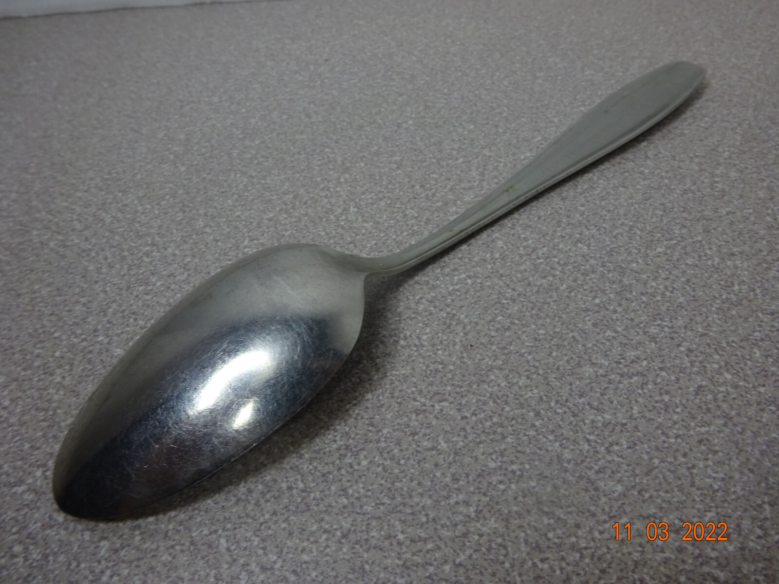 Allegheny Stainless Spoons Flatware Place Soup Vintage