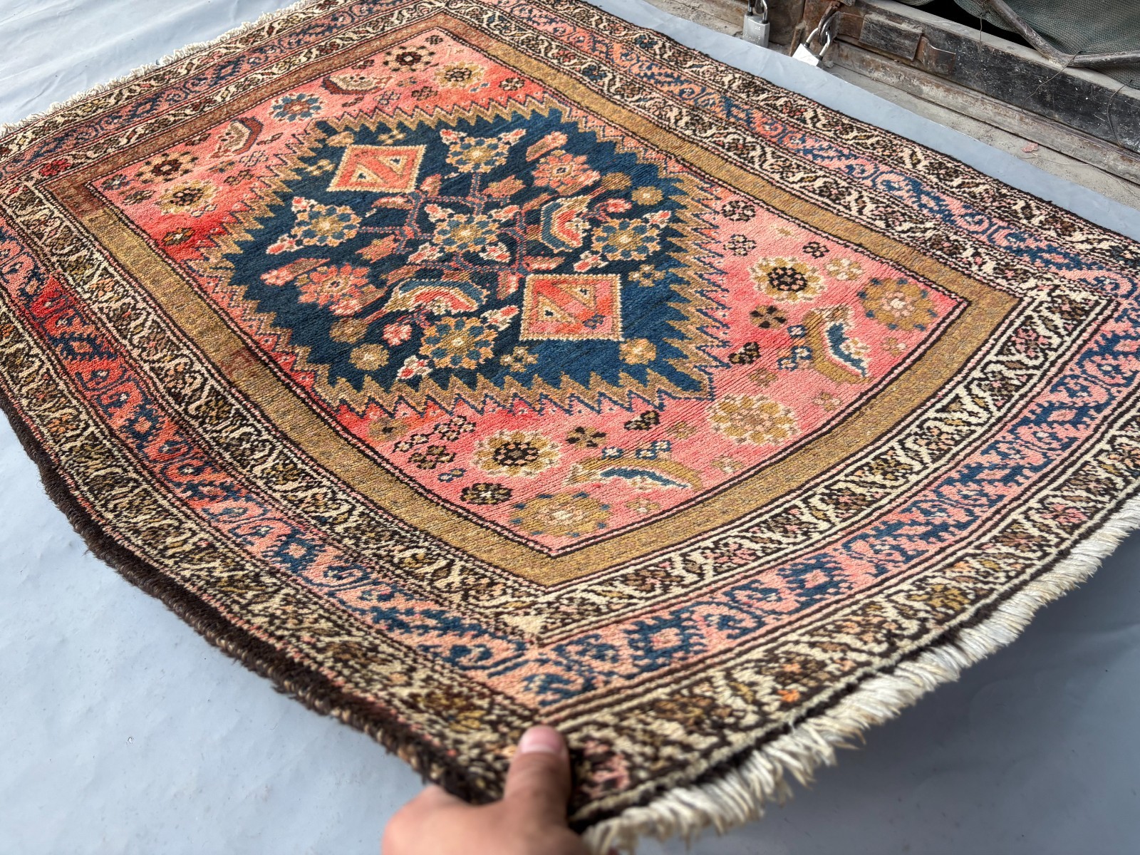 COLLECTORS’ ITEM Antique Kazak Caucasian Armenian Natural Dye Caucasus Carpet