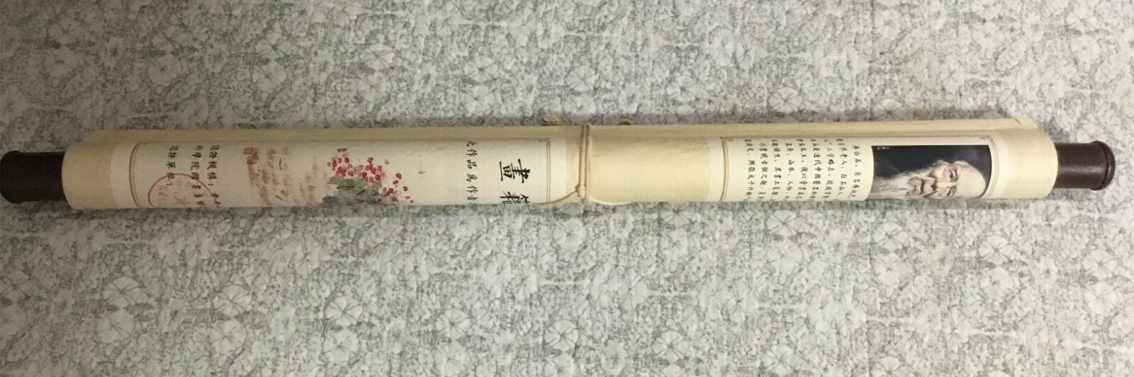 Chinese Beautiful Painting Scroll about Insects By Qi Baishi 齐白石 昆虫