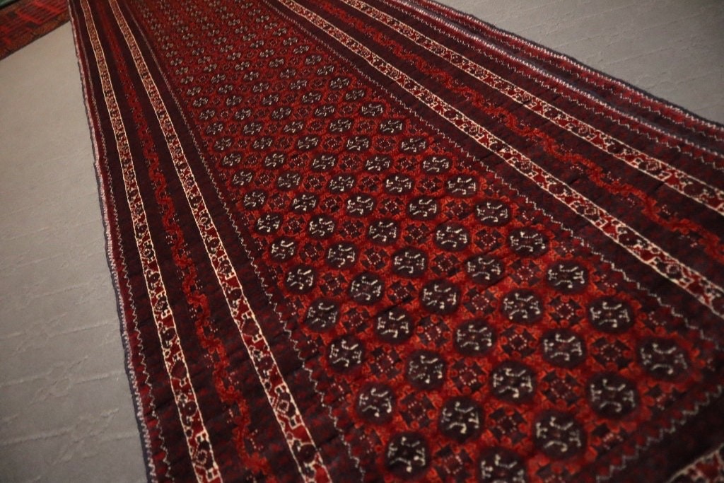 2.5 X 10 ft Stunning Super Fine Quality Beljik Khowja Roshnai Bukhara Turkoman R