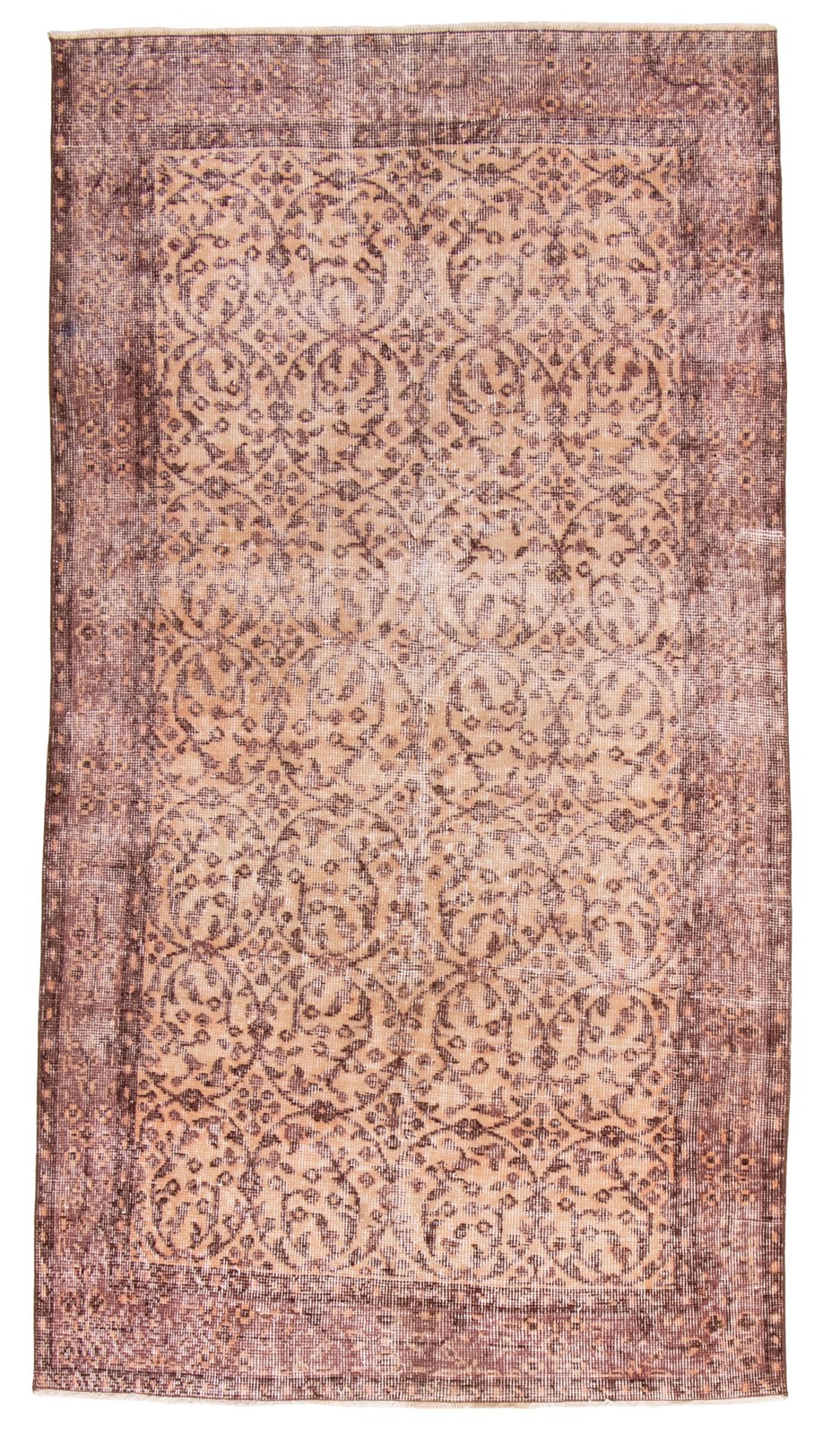 Traditional Vintage Hand-Knotted Area Rug 3’8″ x 6’10” Oriental Wool Carpet