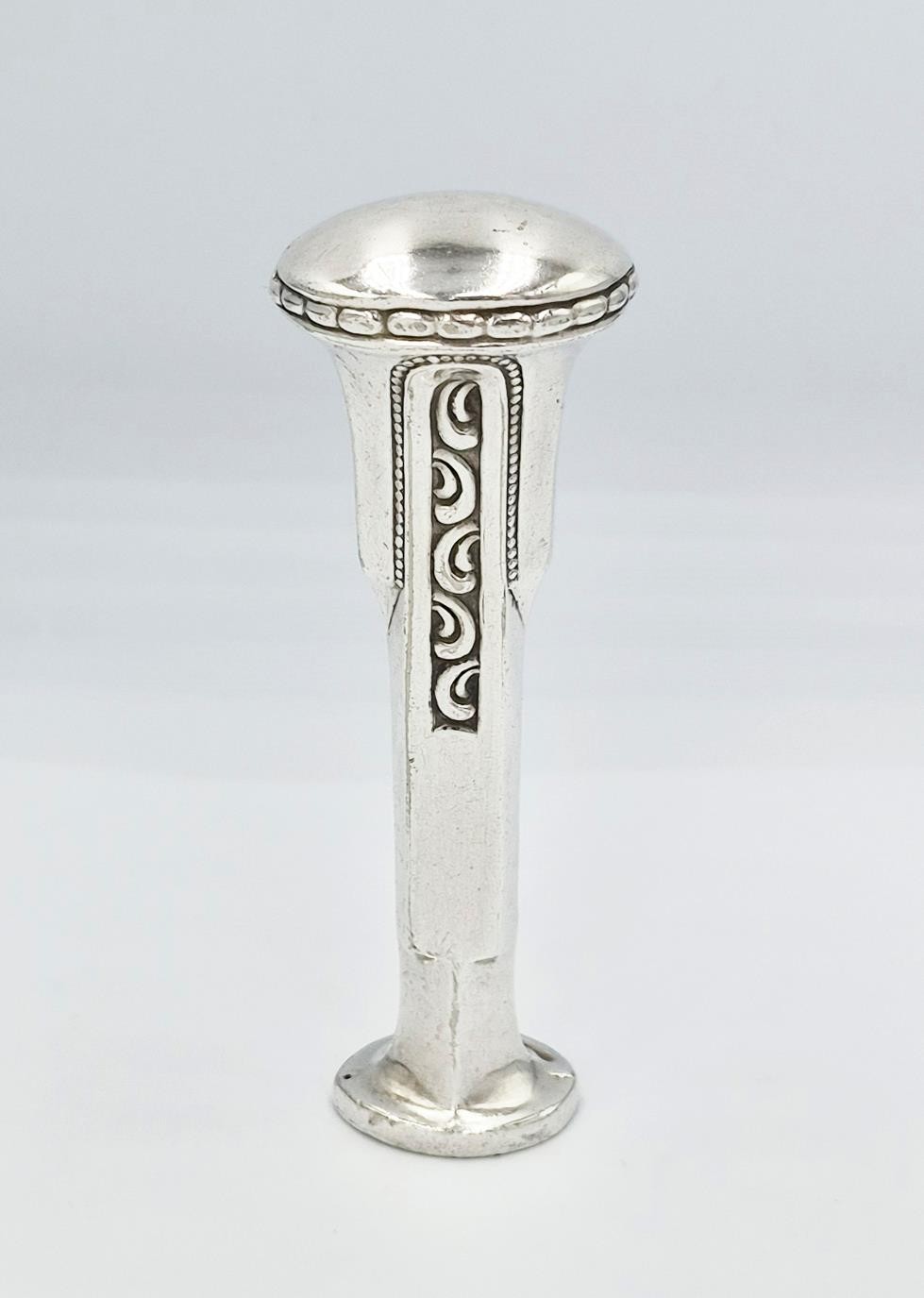 FINE AUSTRIAN SECESSIONIST ALPACCA DESK SEAL c1910 JOSEF HOFFMANN STYLE