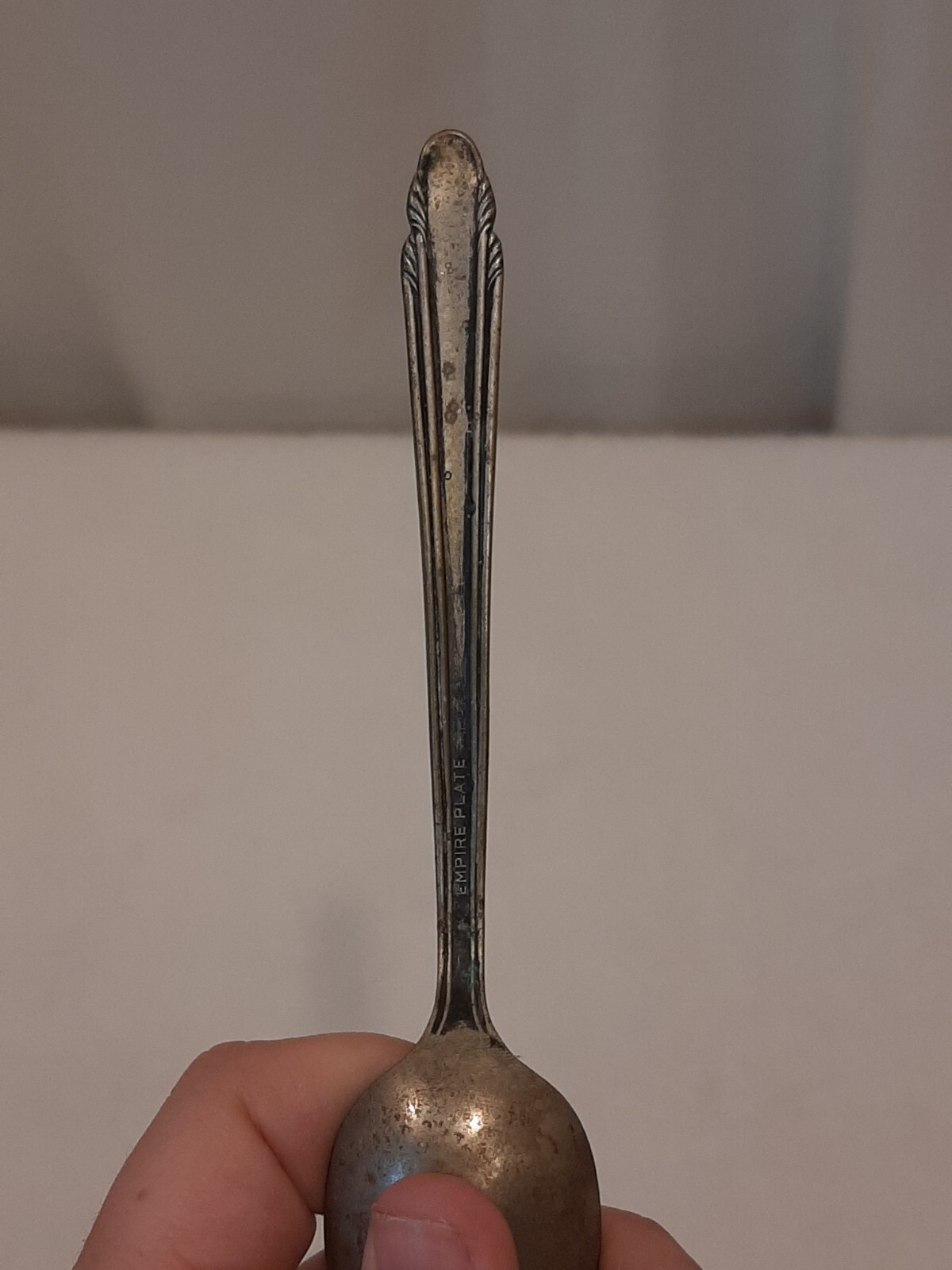 Empire Silver Plate Spoon Flatware Replacement Collectable Vintage Tarnish READ