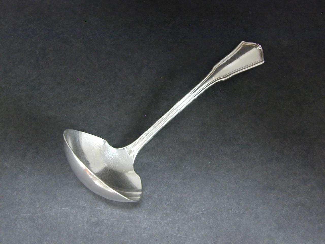Antique Oneida Reliance Exeter Silverplate 6 ¾” Gravy Ladle 1913 Silver Plate