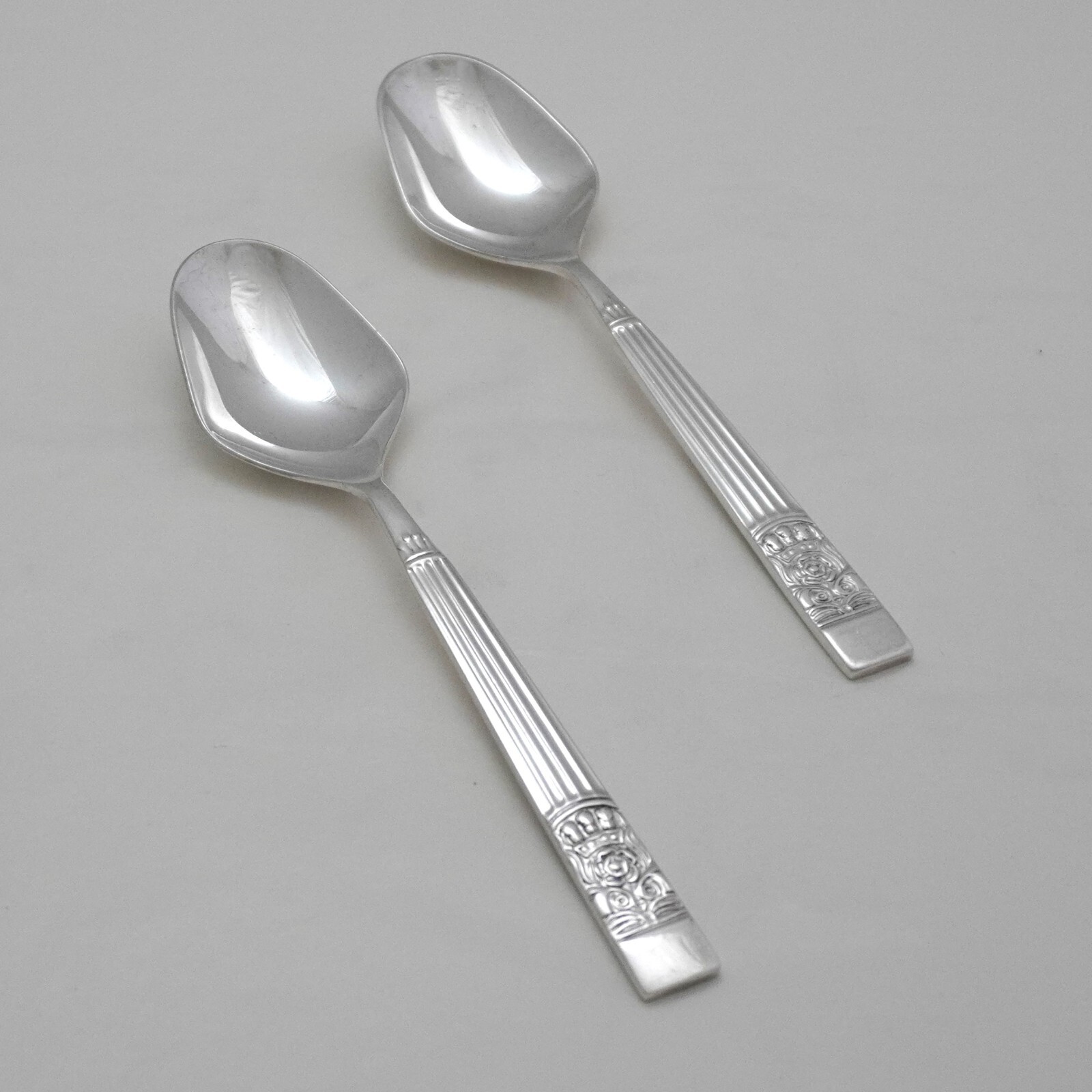 WINDSOR Design Arthur Price Silver Service Cutlery Pair of Table Spoons 21 cm