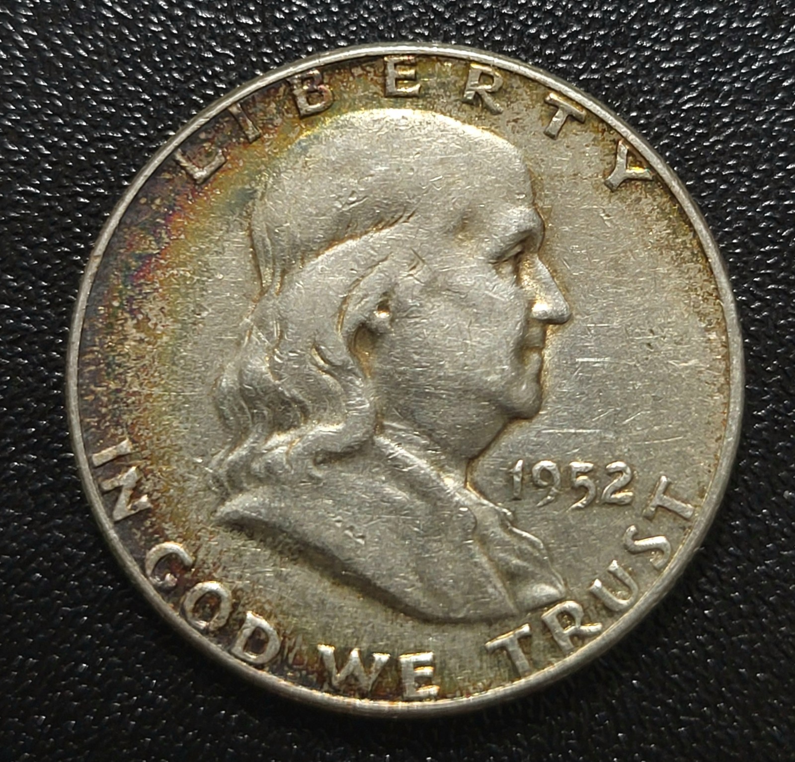 1952 50c Franklin Silver Half Dollar