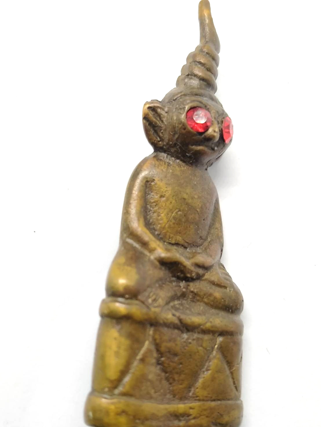 Voodoo Phra Ngang Red Eyes Deity Thai Amulet Dark Magic Attraction Love Art