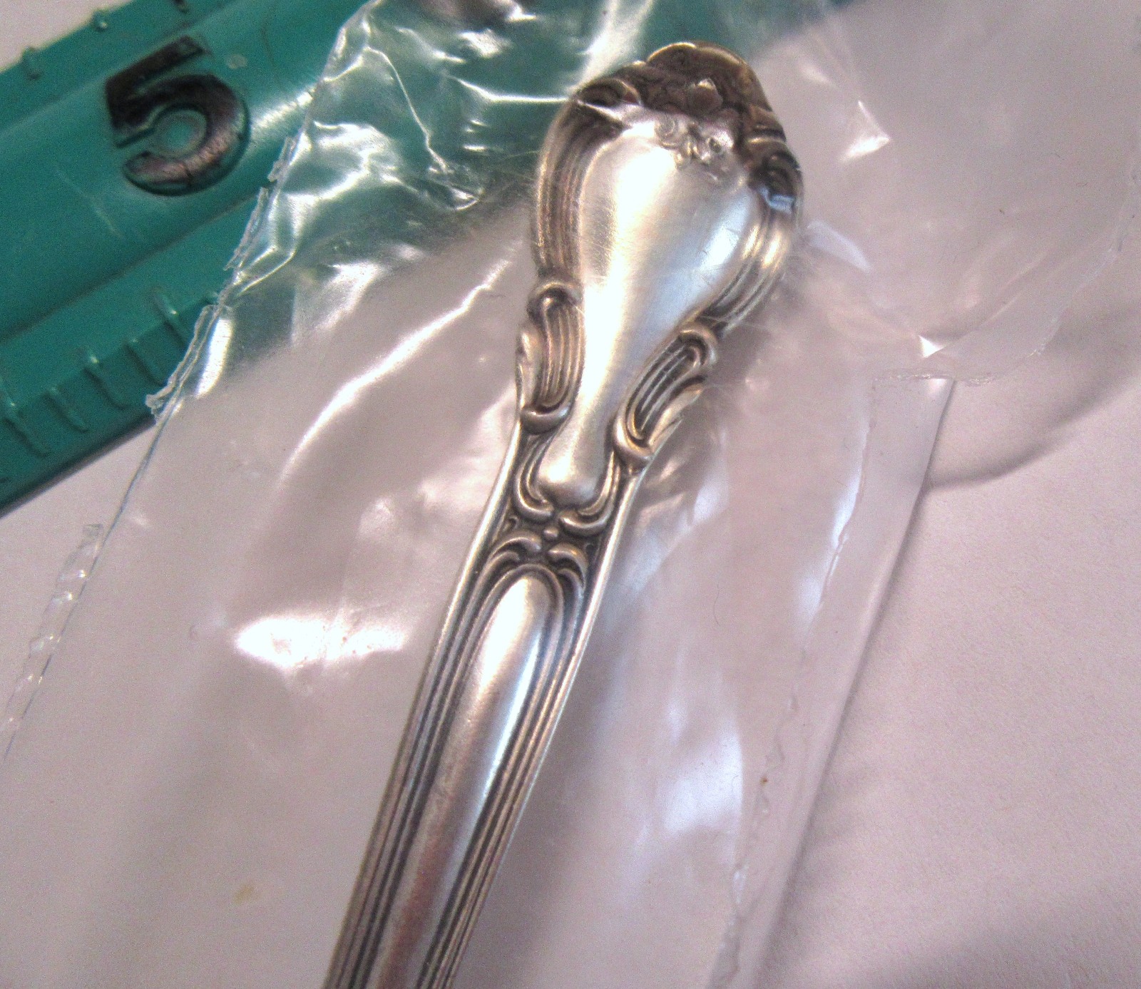 Gorham Chantilly Sterling Iced Tea Spoon 7 5/8″ New in Sealed Bag – 6 Available