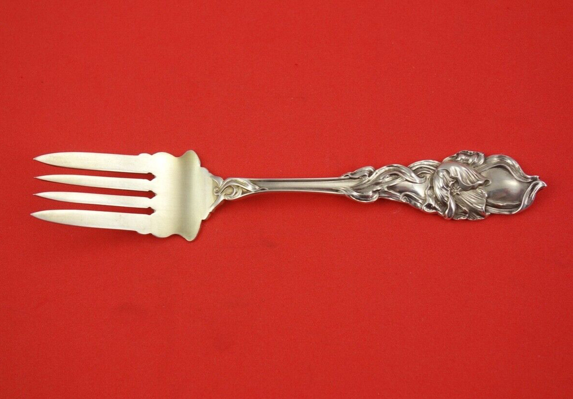 Tulip by Fessenden Sterling Silver Salad Fork 5 1/4″ Antique