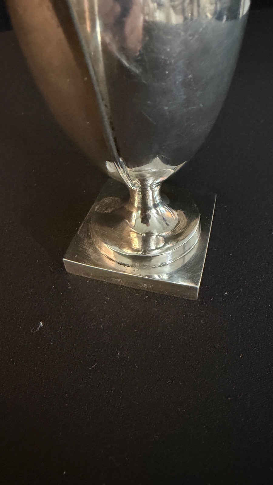 American 18th Century Coin Silver Helmet Cream Jug Circa 1786