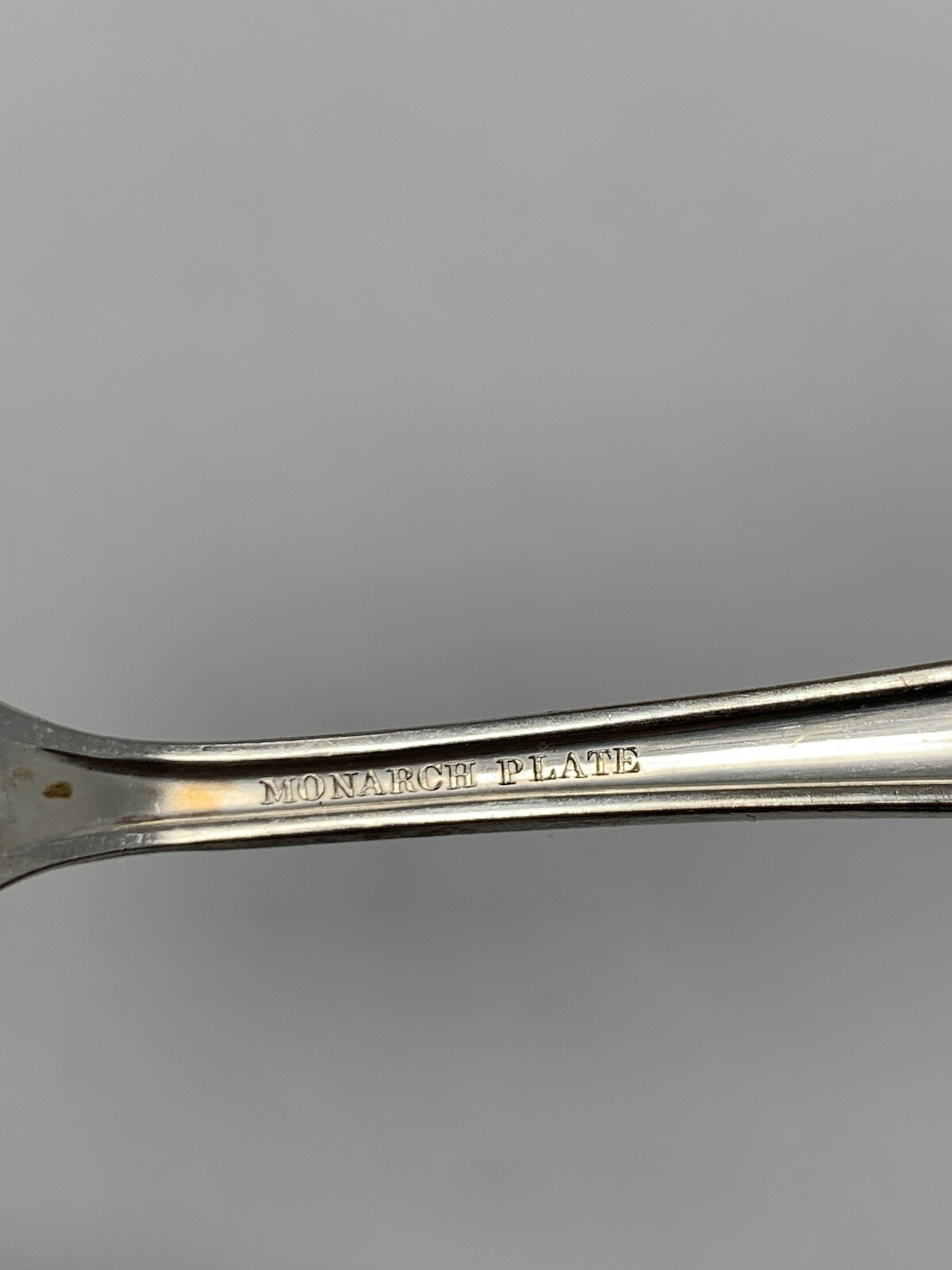 Vintage 1935 Art Deco Silverplate National Silver Monarch Mildred 2 Teaspoons
